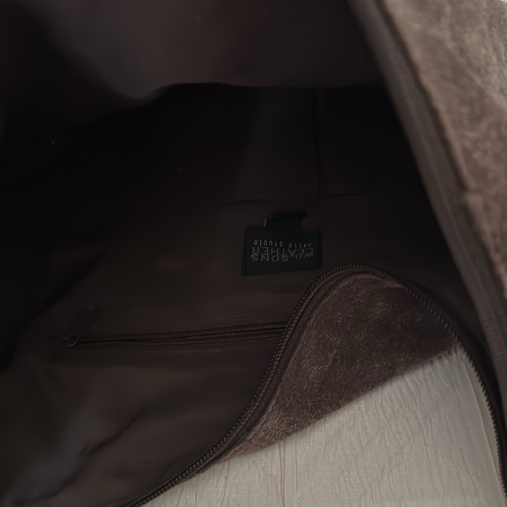 Wilson Brown studio pelle Suede Hobo Bag - Picture 6 of 7